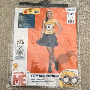 teen minion dress halloween costume